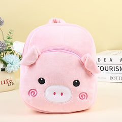 Cartoon Pig Shape Kids Schoolbag For Kindergarten Outdoor Use