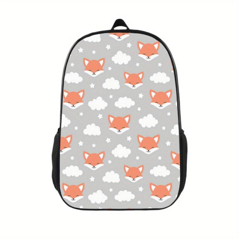 Animal Print Backpack Lightweight Outdoor School Bag For Teens Boys Girls
