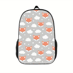 Animal Print Backpack Lightweight Outdoor School Bag For Teens Boys Girls