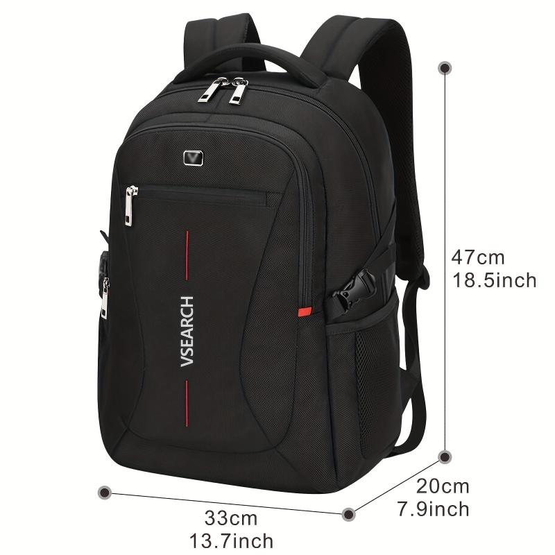 Business Waterproof Backpack Laptop Bag with USB Charging Port