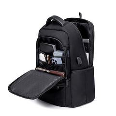 Anti Theft Waterproof Backpack w/ USB & Headphone Jack
