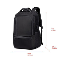 Anti Theft Waterproof Backpack w/ USB & Headphone Jack