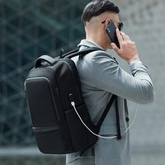 Anti Theft Waterproof Backpack w/ USB & Headphone Jack