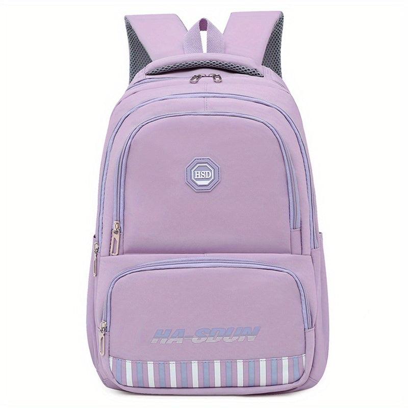 Casual Student Schoolbag, Waterproof Large Capacity Backpack