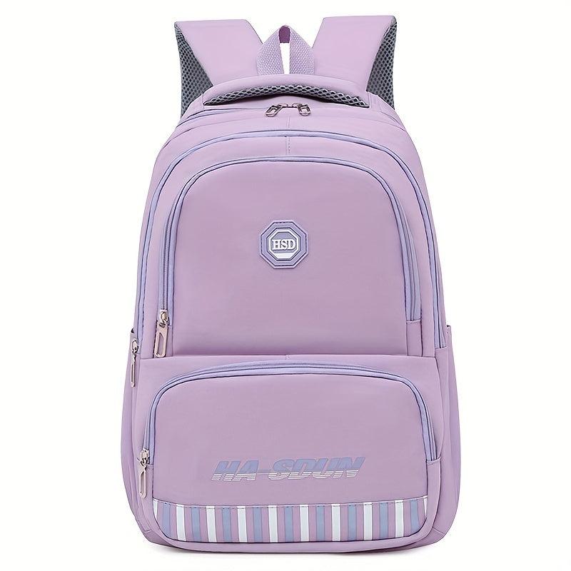 Casual Student Schoolbag, Waterproof Large Capacity Backpack
