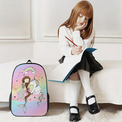 Mermaid Backpacks School Elementary Travel Backpack