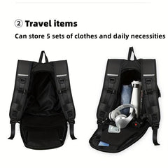 Casual Sports Travel Backpack Waterproof Helmet Bag Large Capacity