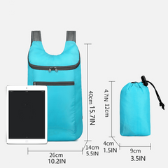 Casual Outdoor Travel Sports Hiking Backpack Waterproof Storage Bag