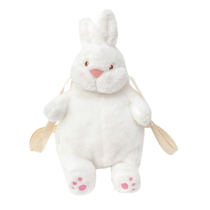Cartoon Plush Rabbit Backpack Cute Girls Women's Backpack
