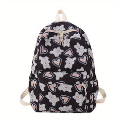 Cartoon Bear Print Travel Backpack
