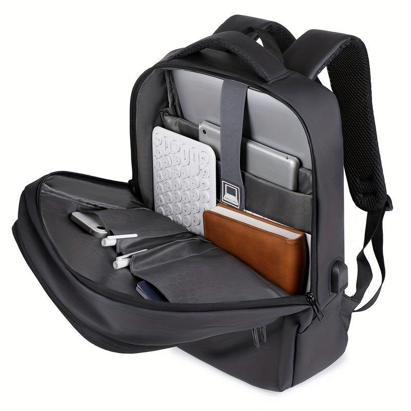 Large Capacity Office Commuter Backpack with Charging Hole