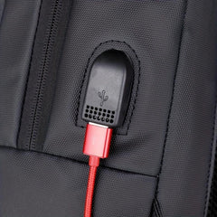 Large Capacity Office Commuter Backpack with Charging Hole