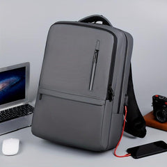Large Capacity Office Commuter Backpack with Charging Hole