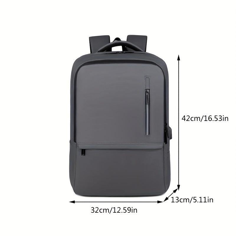 Large Capacity Office Commuter Backpack with Charging Hole