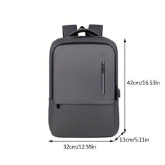 Large Capacity Office Commuter Backpack with Charging Hole