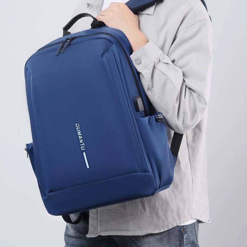 Casual Travel Backpack With USB Charging Laptop Bag