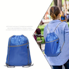Outdoor Casual Drawstring Bag Sports Backpack Bundle Pocket