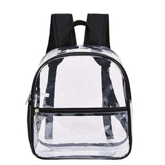 Transparent PVC Waterproof Backpack Lightweight Portable Bag