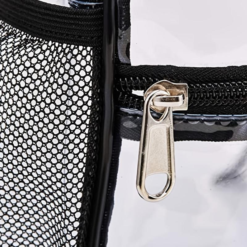 Transparent PVC Waterproof Backpack Lightweight Portable Bag
