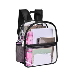 Transparent PVC Waterproof Backpack Lightweight Portable Bag