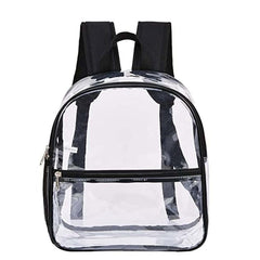 Transparent PVC Waterproof Backpack Lightweight Portable Bag