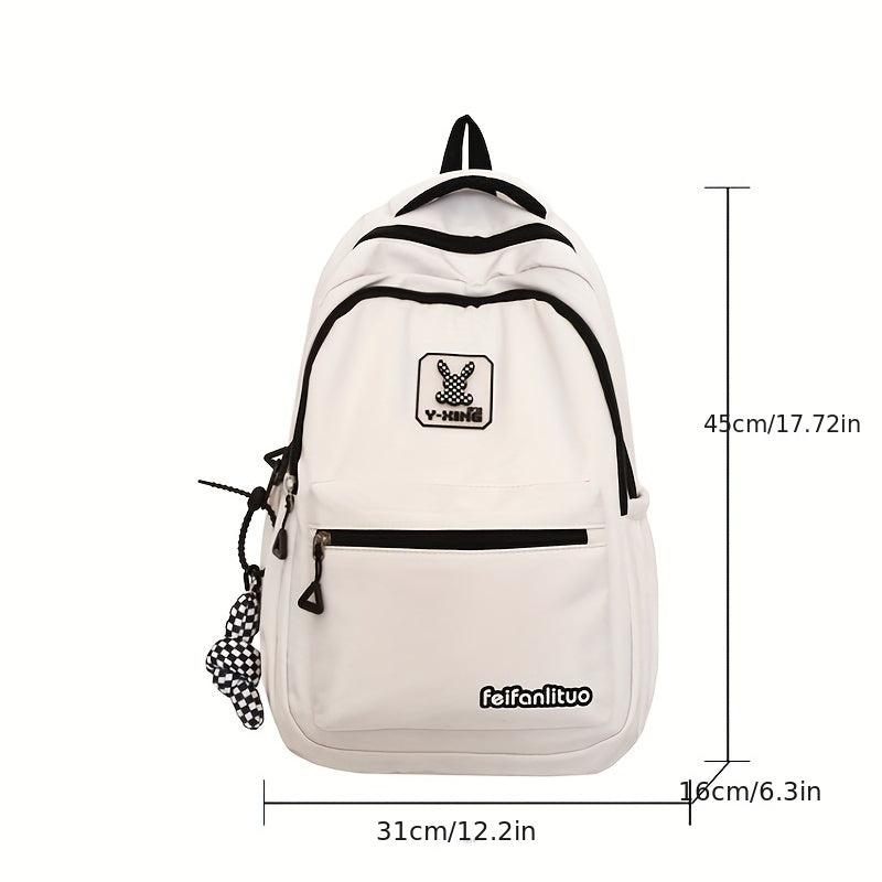 Casual Large Capacity Backpack All match Student School Bag