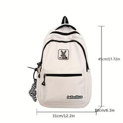 Casual Large Capacity Backpack All match Student School Bag