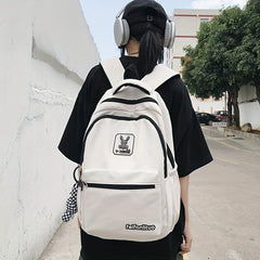 Casual Large Capacity Backpack All match Student School Bag