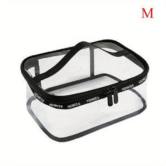 Waterproof Transparent PVC Bath Cosmetic Bag Women Make Up Case