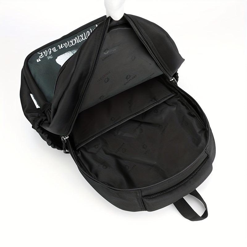 Creative Bear Student School Bag Casual Large Capacity Backpack