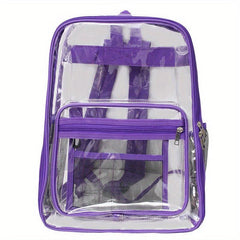 Transparent PVC Waterproof Backpack for Students