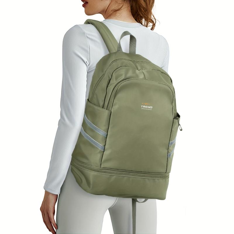 Sports Backpack with Shoes Compartment & Wet Pocket