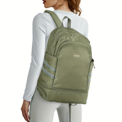 Sports Backpack with Shoes Compartment & Wet Pocket