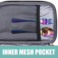Reusable Lunch Box For Office Work School Picnic Beach Tote Bag