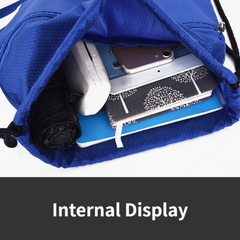 Fashionable Nylon Drawstring Backpack for Outdoor Sports