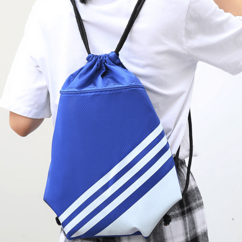 Fashionable Nylon Drawstring Backpack for Outdoor Sports