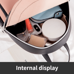 Personality Letter Pattern Backpack Travel Versatile Small Bag