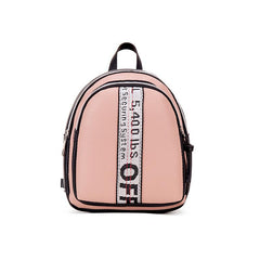 Personality Letter Pattern Backpack Travel Versatile Small Bag