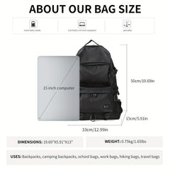 Large Capacity Travel Backpack Men Women