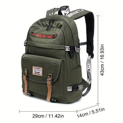 Soft Travel Backpack Waterproof Sports Backpack USB Charging Port