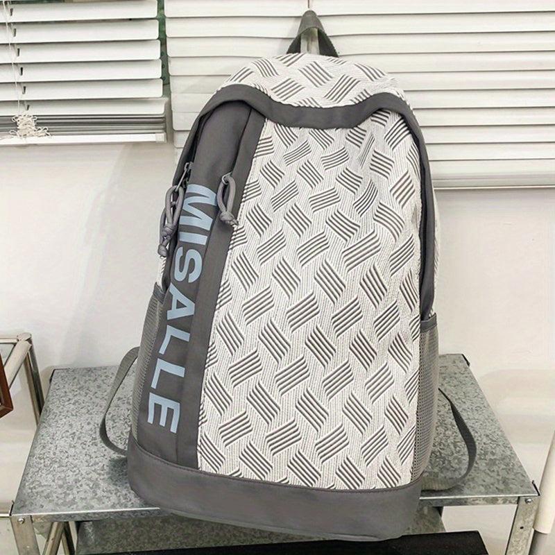 Large Capacity Pattern Print Backpack L