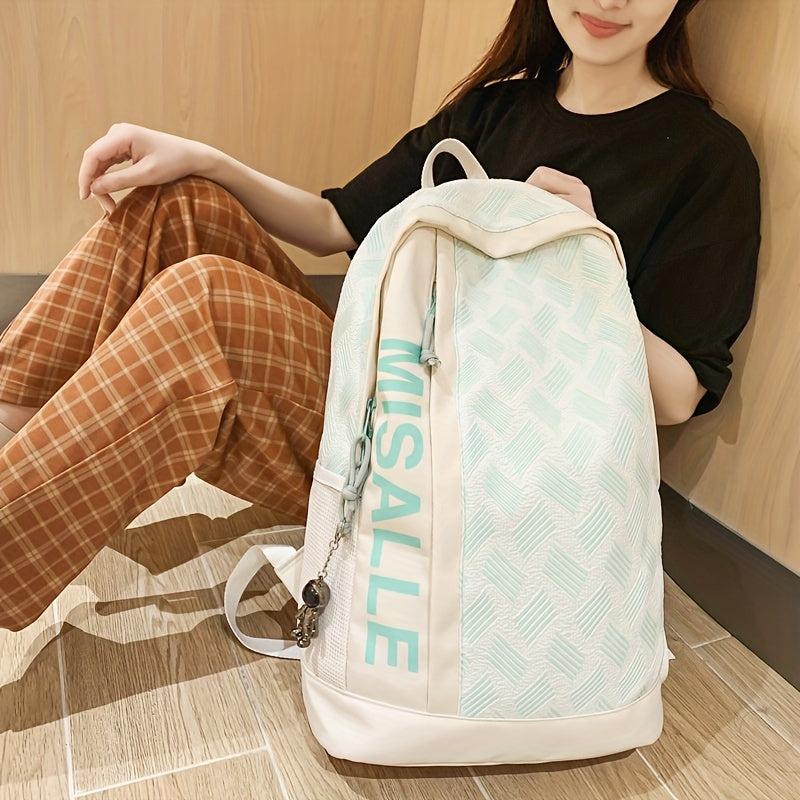 Large Capacity Pattern Print Backpack L