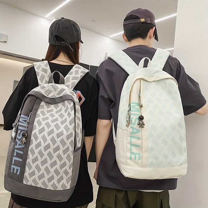 Large Capacity Pattern Print Backpack L