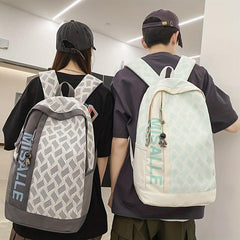 Large Capacity Pattern Print Backpack L