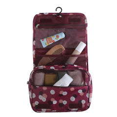 Portable Hanging Toiletry Bag with Hook Travel Storage Bag