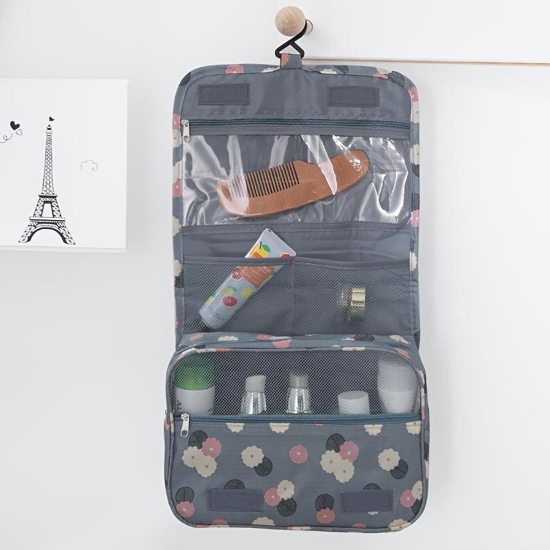 Portable Hanging Toiletry Bag with Hook Travel Storage Bag
