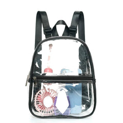 Transparent Waterproof PVC Backpack Lightweight Portable Bag
