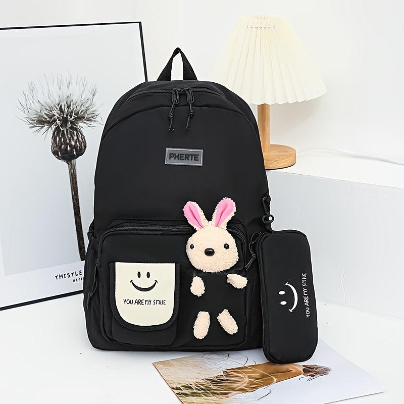 Large Capacity Tooling Backpack Retro Schoolbag