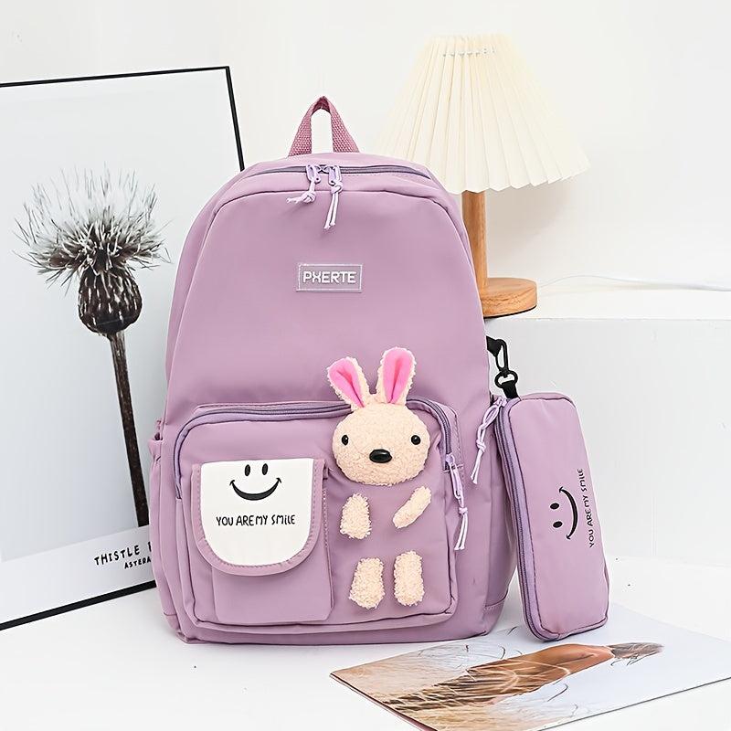 Large Capacity Tooling Backpack Retro Schoolbag