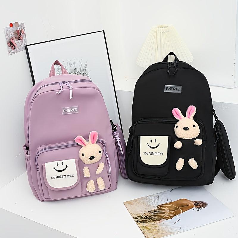 Large Capacity Tooling Backpack Retro Schoolbag